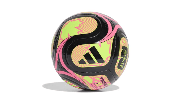 Adidas Unisex-Adult World Cup Soccer Ball, Black/Lucid Lemon/Lucid Pink, 5 thumbnail 2