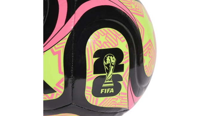 Adidas Unisex-Adult World Cup Soccer Ball, Black/Lucid Lemon/Lucid Pink, 5 thumbnail 3