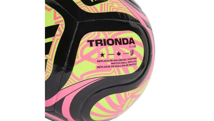 Adidas Unisex-Adult World Cup Soccer Ball, Black/Lucid Lemon/Lucid Pink, 5 thumbnail 4