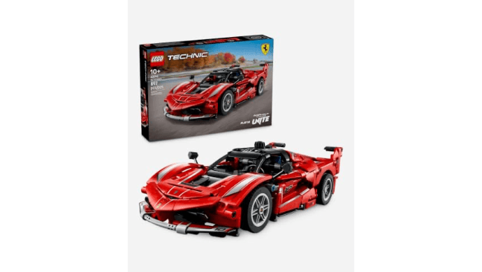 LEGO Technic Ferrari FXX K Toy Car - Building Toy for Girls & Boys, Ages 10+ - Cool Birthday Gift for Kids - Race Car Model for Play & Display - 42212 thumbnail 5