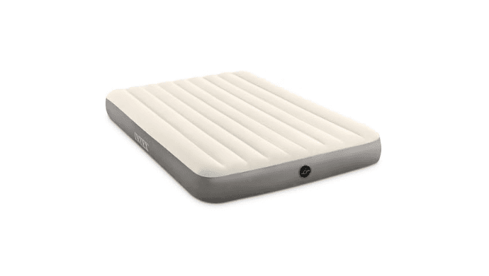 Intex 64103E Dura-Beam Standard Single-High Air Mattress: Fiber-Tech - Queen Size - 10in Bed Height - 600lb Weight Capacity - Pump Sold Separately thumbnail 1