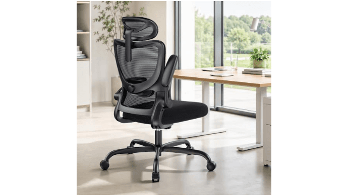 HUANUO Ergonomic Office Chair with 3D Armrests and Lumbar Support thumbnail 1