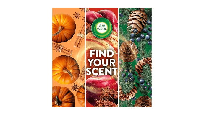 Air Wick Vibrant Plug-In Scented Oil Refills, 4 Count, Apple Cinnamon Medley, Air Freshener, Essential Oils, Eco Friendly thumbnail 6
