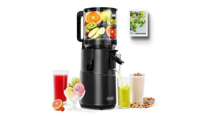 WETIE 3-in-1 Cold Press Juicer with 5.3" Extra Large Feed Chute thumbnail 1