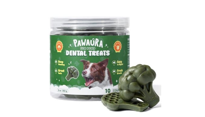 Dog Dental Chews for Fresh Breath & Clean Teeth,12oz,10 Count thumbnail 1