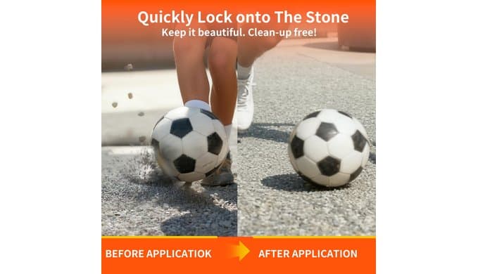32OZ Rock Glue for Landscaping, Strong Pea Gravel Binder & Stone Adhesive thumbnail 3