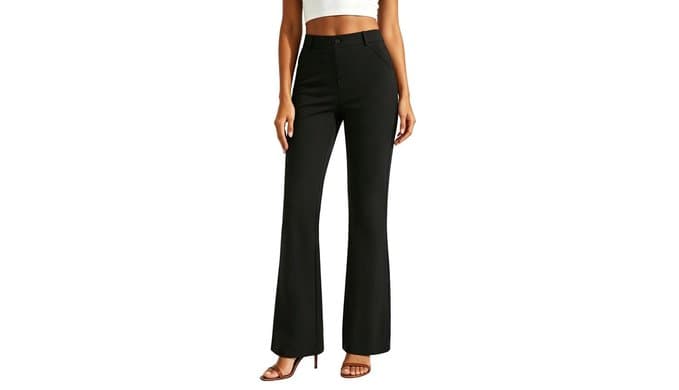 JEKAOYI Womens Dress Pants Bootcut Business Casual Work Slacks thumbnail 1