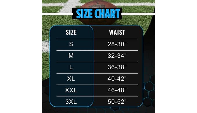 Sports Unlimited Double Knit Integrated Adult Football Pants, Men Football Practice Pants thumbnail 2