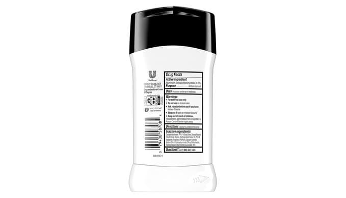 Degree Men UltraClear Antiperspirant Black + White Sweat & 4 Count 2.7 oz thumbnail 2