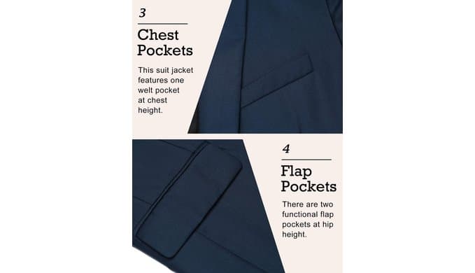 COOFANDY Mens Sport Coat Casual Blazer One Button Business Suit Jacket thumbnail 5