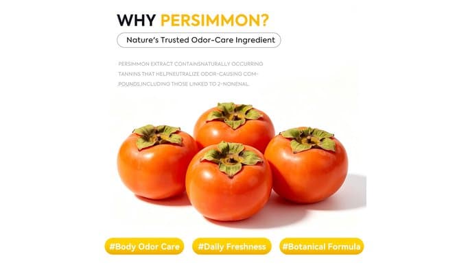 3 PCS Persimmon Soap Bar with Lemon Scent thumbnail 3