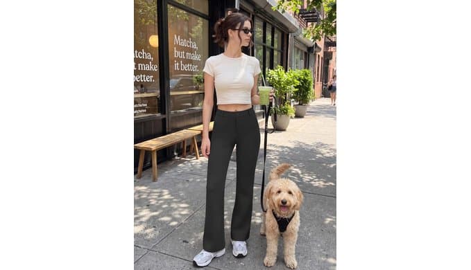 JEKAOYI Womens Dress Pants Bootcut Business Casual Work Slacks thumbnail 5