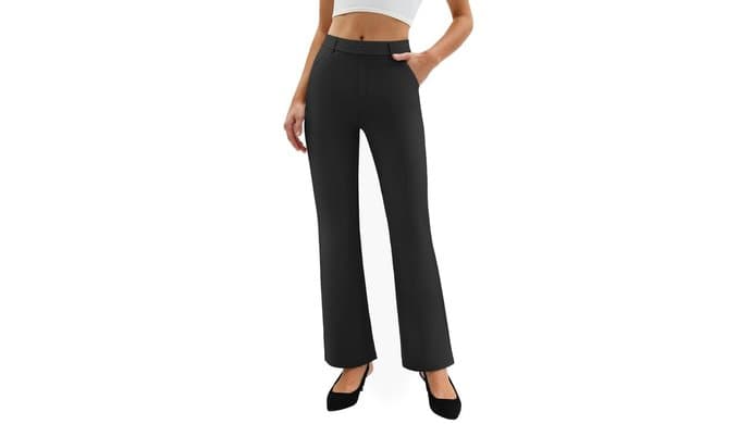 JEKAOYI Womens Dress Pants Bootcut Business Casual Work Slacks thumbnail 4