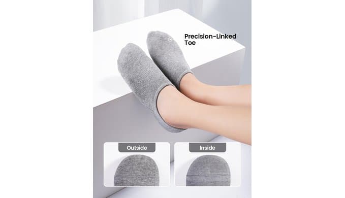 IDEGG Women & Men No Show Low Cut Anti‑Slip Casual Sports Running Socks thumbnail 5