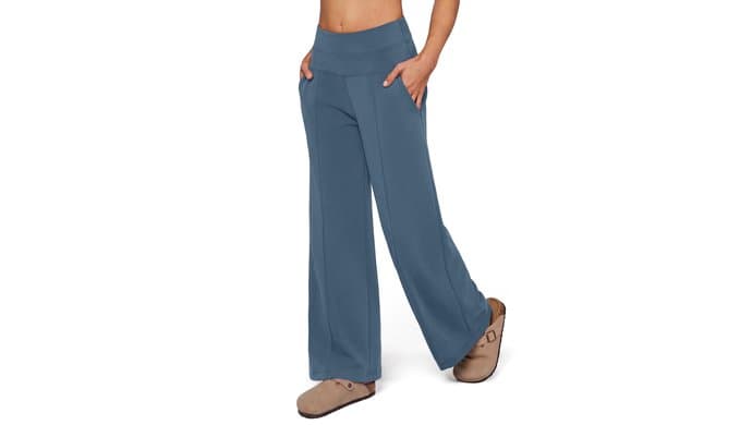 Alaroo Wide Leg Pants for Women Casual High Waisted Palazzo Trousers thumbnail 2