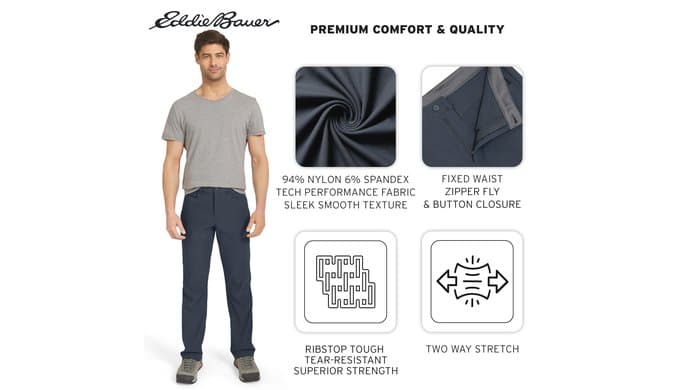 Eddie Bauer Men's Rainier Pants thumbnail 3