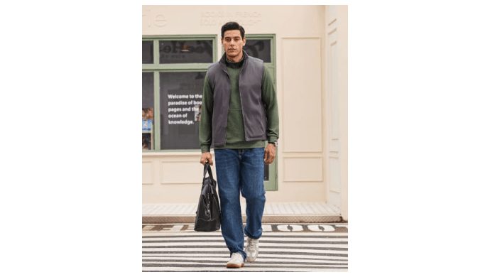 PINSPARK Quarter Zip Pullover Men Lightweight Long Sleeve Casual Sweatshirt thumbnail 3