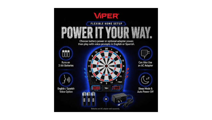 Viper by GLD Products 777 Electronic Soft Tip Dart Board for Adults thumbnail 4