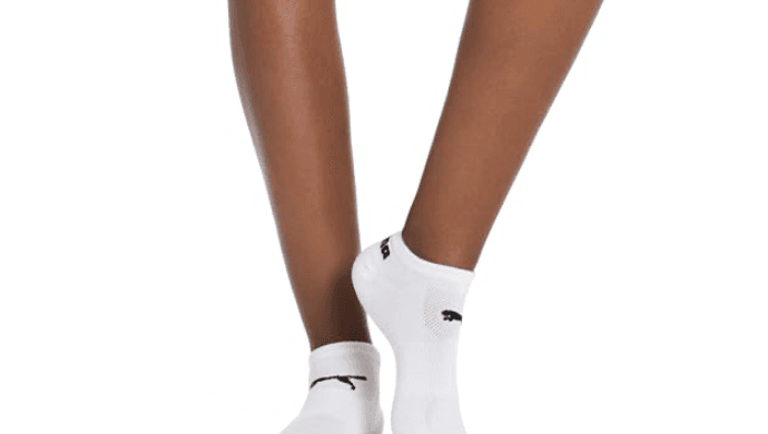 PUMA Womens 6 Pack Runner fashion liner socks, White/ Black Puma, 9 11 US thumbnail 2
