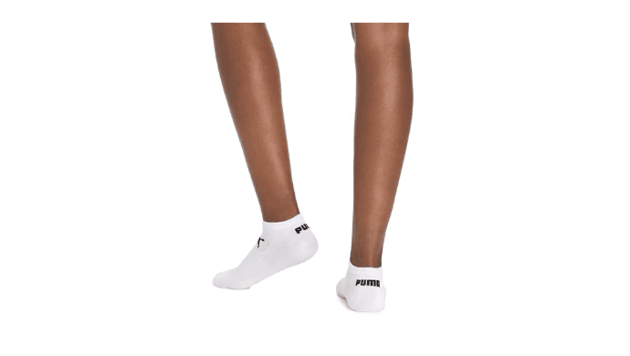 PUMA Womens 6 Pack Runner fashion liner socks, White/ Black Puma, 9 11 US thumbnail 5