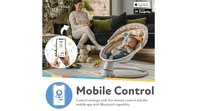 Nuby Baby Swing thumbnail 3