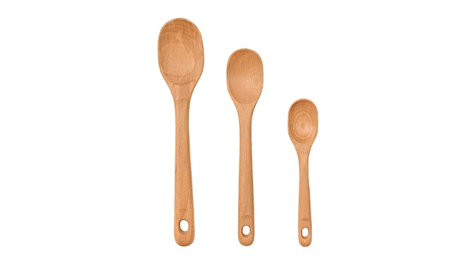 OXO Good Grips 3-Piece Wooden Spoon Set thumbnail 1