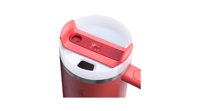 Stanley Quencher H2.0 Tumbler with Handle and Straw 30 oz | Flowstate 3-Position Lid | Cup Holder Compatible for Travel | Insulated Stainless Steel Cup | BPA-Free | Hot Coral thumbnail 2