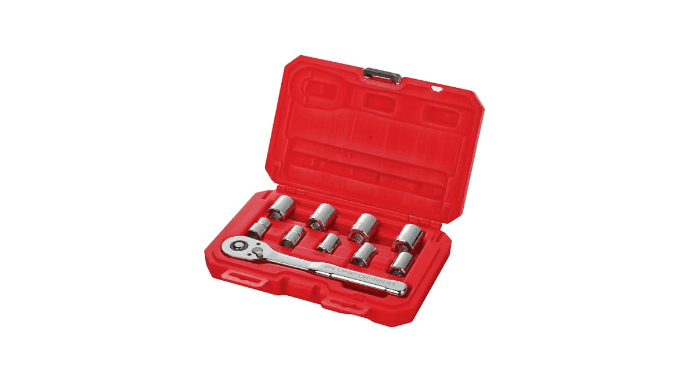 CRAFTSMAN Mechanics Tool Set, Metric, 3/8 Inch Drive, 10 Piece (CMMT34564) thumbnail 4