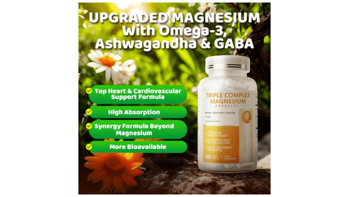 Triple Magnesium Complex for Sleep & Clam Support, 240 Count thumbnail 4