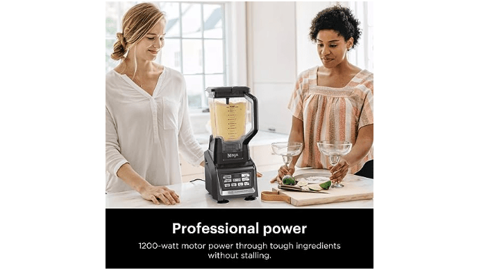 Ninja Nutri Personal & Countertop Blender, 1200W Auto-iQ, Black, BL642 thumbnail 5