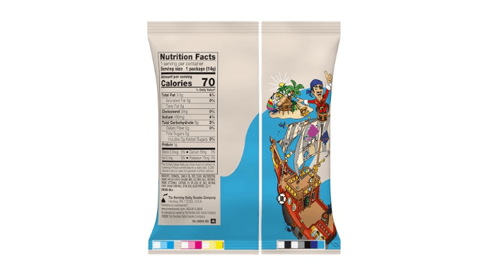 PIRATE'S BOOTY Aged White Cheddar Cheese Puffs Bags, .5 oz (24 Count) thumbnail 2