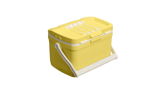 Stanley Adventure Outdoor Cooler 16 qt | Heavy Duty Outdoor Camping Cooler with Easy Carry Top Handle | BPA-Free | Daffodil thumbnail 3