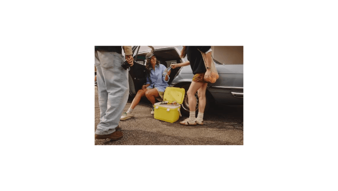 Stanley Adventure Outdoor Cooler 16 qt | Heavy Duty Outdoor Camping Cooler with Easy Carry Top Handle | BPA-Free | Daffodil thumbnail 4