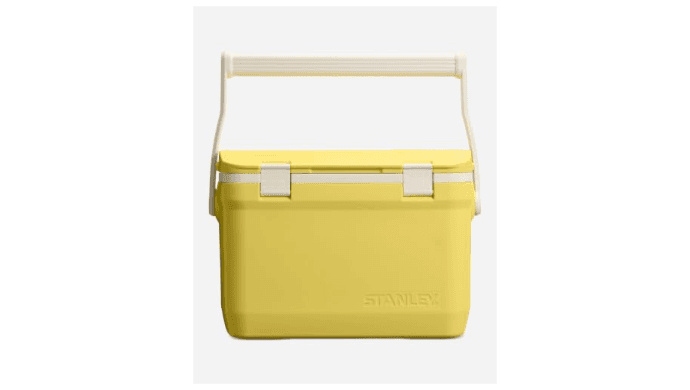 Stanley Adventure Outdoor Cooler 16 qt | Heavy Duty Outdoor Camping Cooler with Easy Carry Top Handle | BPA-Free | Daffodil thumbnail 5