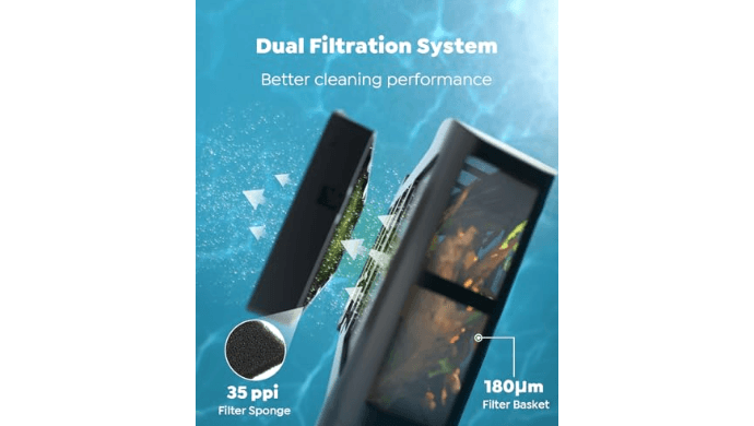 C1 Robotic Pool Vacuum for inground Pool with 180Mins Runtime, Gray thumbnail 6