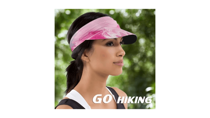 Kiyrnie Sun Visor Hat Men Women for Sun Protection Outdoor Tennis Golf Running Fishing thumbnail 2