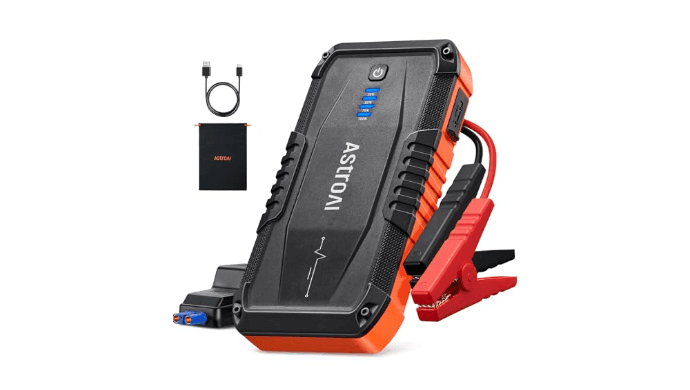 AstroAI S8 Car Battery Jump Starter 1500A - Portable 12V Lithium Jump Box thumbnail 1
