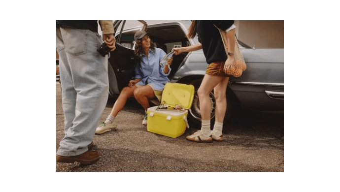 Stanley Adventure Outdoor Cooler 16 qt | Heavy Duty Outdoor Camping Cooler with Easy Carry Top Handle | BPA-Free | Black thumbnail 4