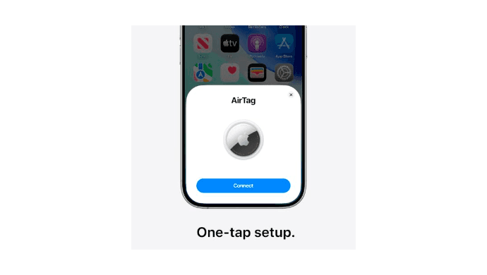 Apple AirTag (2nd Generation) - 4 Pack: Tracker for Keychain, Wallet, and More; Locator with Sound; Simple One-Tap Setup with iPhone or iPad; Key Finder with up to 1.5X Precision Finding Range* thumbnail 3