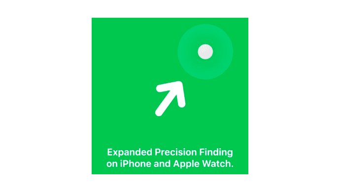 Apple AirTag (2nd Generation) - 4 Pack: Tracker for Keychain, Wallet, and More; Locator with Sound; Simple One-Tap Setup with iPhone or iPad; Key Finder with up to 1.5X Precision Finding Range* thumbnail 5