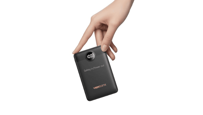VEEKTOMX 10000mAh Mini Power Bank, 22.5W Fast Charger for iPhone Android thumbnail 1