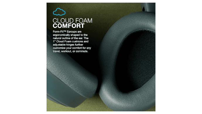 JLab JBuds Lux ANC Over Ear Headphones Bundle with JBuds Mini True Wireless Earbuds, Active Noise Cancelling, Bluetooth multipoint, Sage thumbnail 4