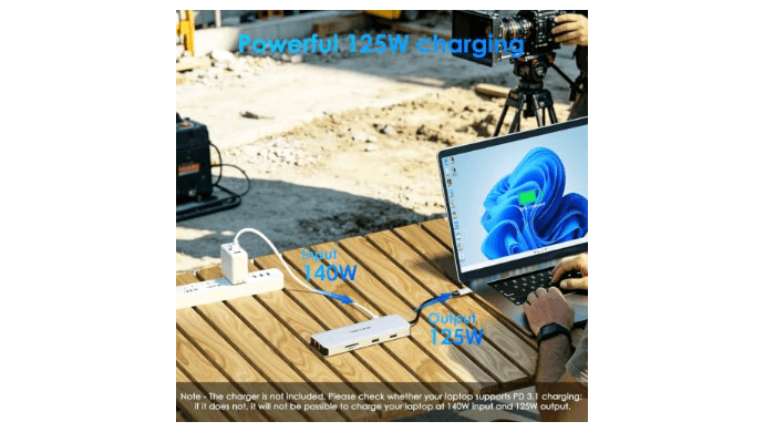 Laptop Docking Station, WAVLINK Docking Station Dual HDMI thumbnail 4