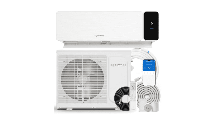 Cozeware 18000 BTU Mini Split AC/Heating System 230V 20 SEER2 thumbnail 1