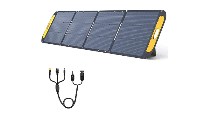 VTOMAN VS200 200W 19V Portable Solar Panel for Power Station thumbnail 1