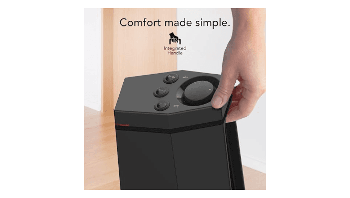 Vornado Rise 20H (2026) Whole Room Tower Heater, 3 Heat Settings, Black thumbnail 5