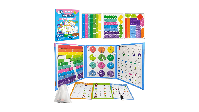 Magnetic Fraction Playbook 164 PCS