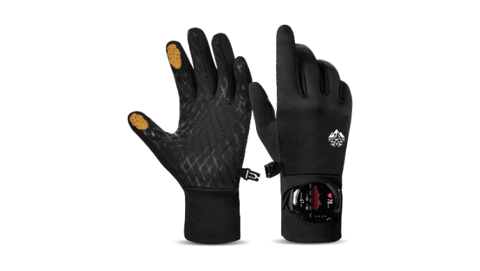 Lightweight Running Gloves with Watch Window, Hiking Gloves for Men Women thumbnail 1