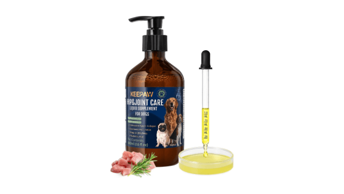 Liquid Hip & Joint Supplement for Senior Dogs 16 fl oz with Dropper thumbnail 1