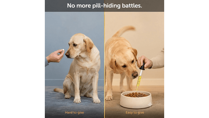 Liquid Hip & Joint Supplement for Senior Dogs 16 fl oz with Dropper thumbnail 3